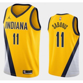 Dres Indiana Pacers Domantas Sabonis 11 2020-21 Jordan Brand Statement Edition Swingman